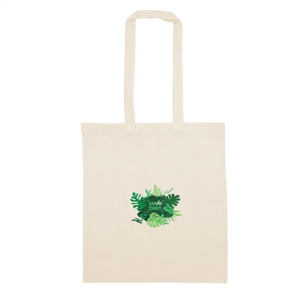 Bolsa De Algodón Coti 100% algodón 38x42 cm personalizado con logo empresa - Merchandising corporativo Chile