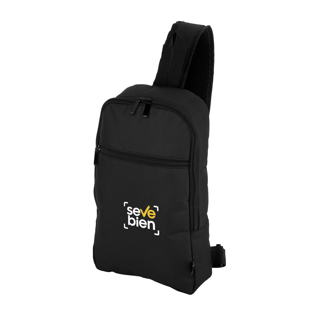 Bandolera Morris 5 L poliéster personalizado con logo empresa - Merchandising corporativo Chile