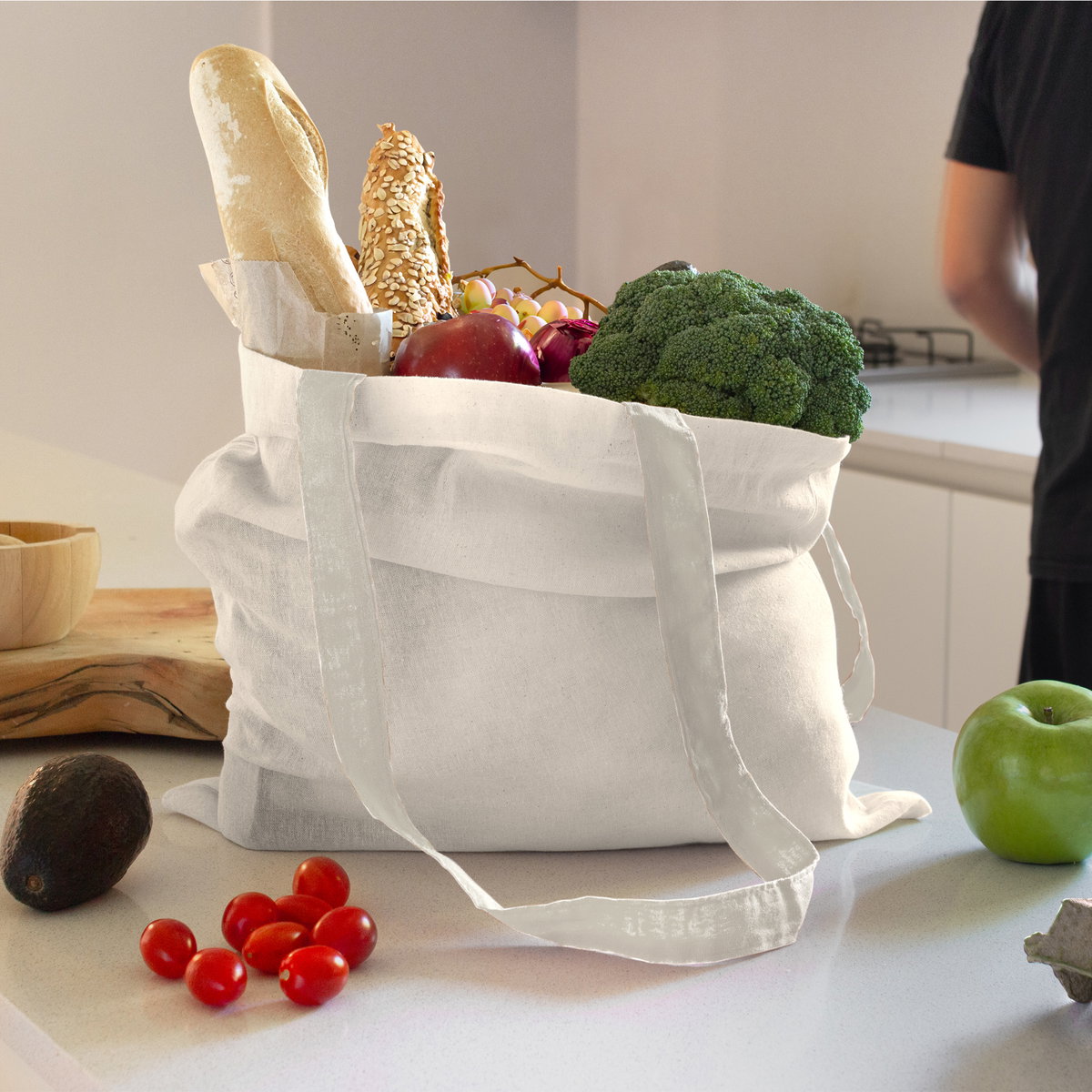 Bolsa De Algodón Coti Core 100% algodón personalizado con logo empresa - Merchandising corporativo Chile