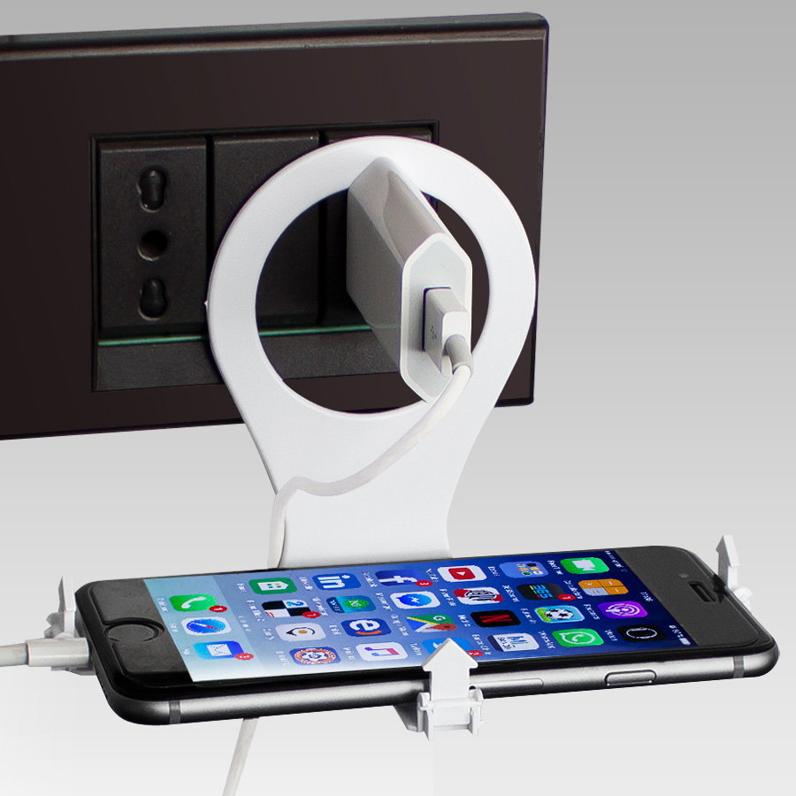 Soporte Cargador Celular plástico rígido plegable — vista destacada