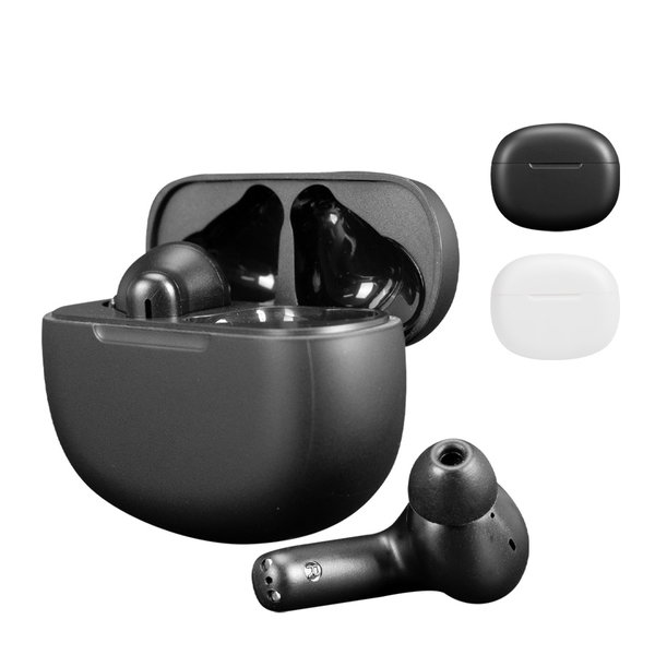Audífonos Auriculares Inalámbricos Serious 40mAh personalizado con logo empresa - Merchandising corporativo Chile