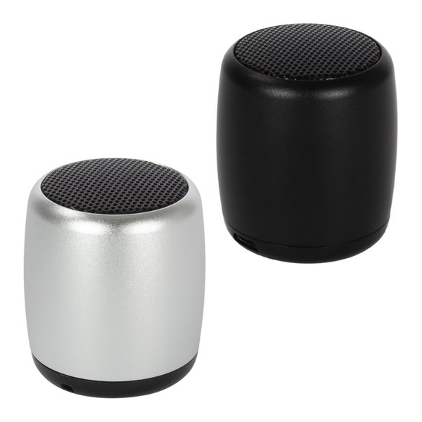 Parlante Bluetooth De Bolsillo 300mAh aluminio personalizado con logo empresa - Merchandising corporativo Chile