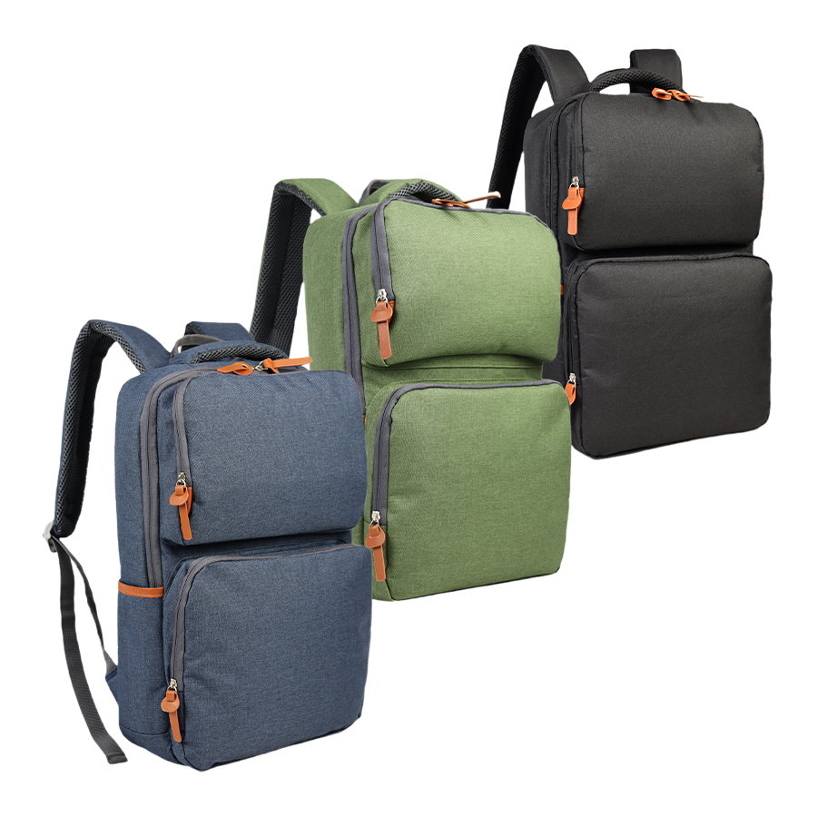Mochila Porta-Notebook Jazz 11l poliéster 600D — vista destacada