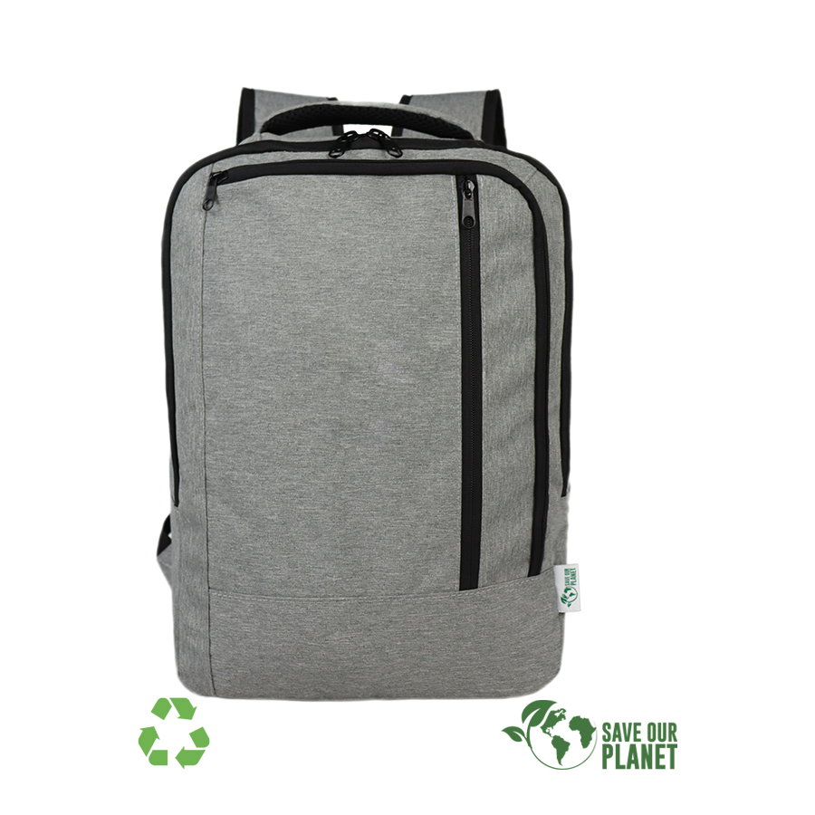 Mochila Porta-Notebook Eco 12.5l poliéster — vista destacada