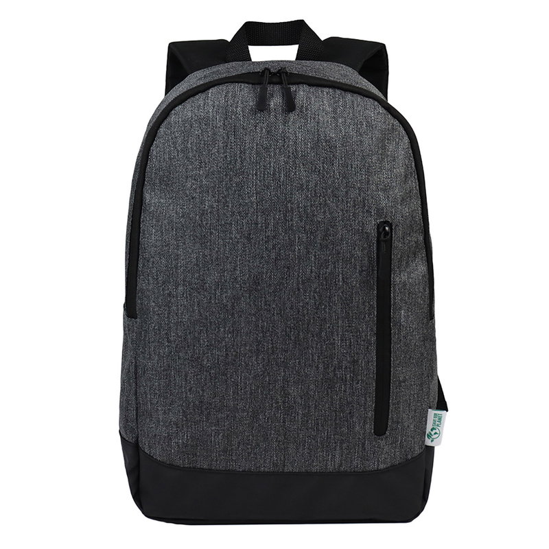 Mochila Look 18l En Tela Rpet base eco-cuero PU Mochila Look 18l En Tela Rpet base eco-cuero PU