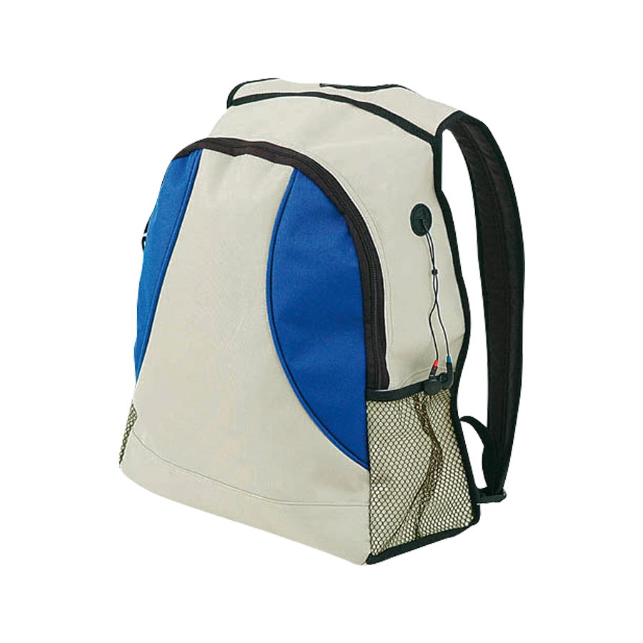 Mochila Bicolor poliéster 600D, 36 x 43 x 14 cm — vista destacada