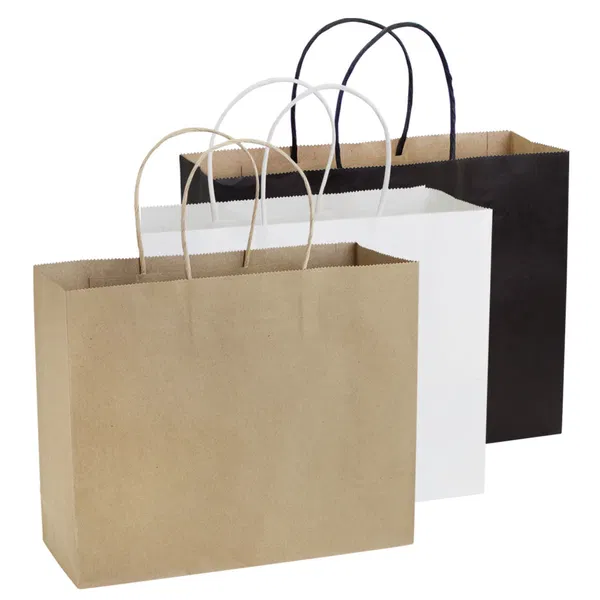 Bolsa De Papel 120g/M2 3 Kg papel Kraft personalizado con logo empresa - Kraft corporativo Chile