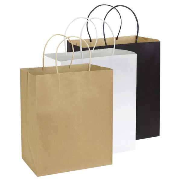 Bolsa De Papel 120g/M2 3 Kg Papel Kraft personalizado con logo empresa - Merchandising corporativo Chile