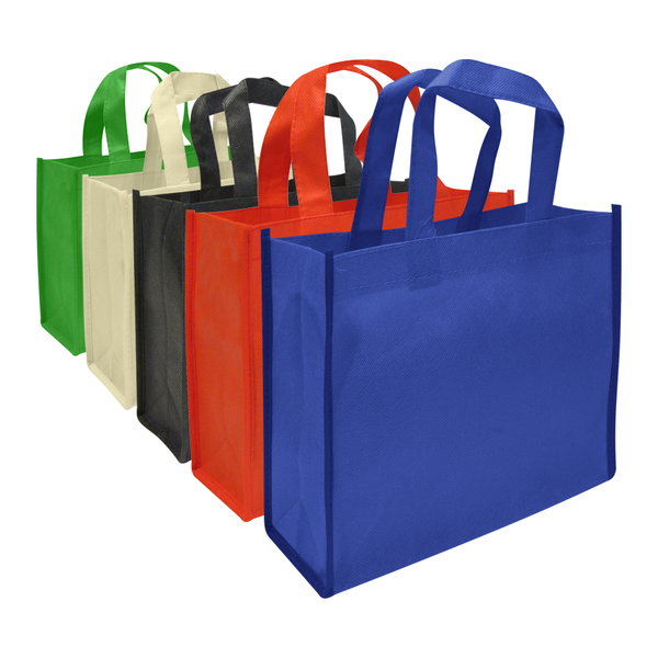 Bolsa Reutilizable Book tela TNT (plástico) personalizado con logo empresa - Merchandising corporativo Chile