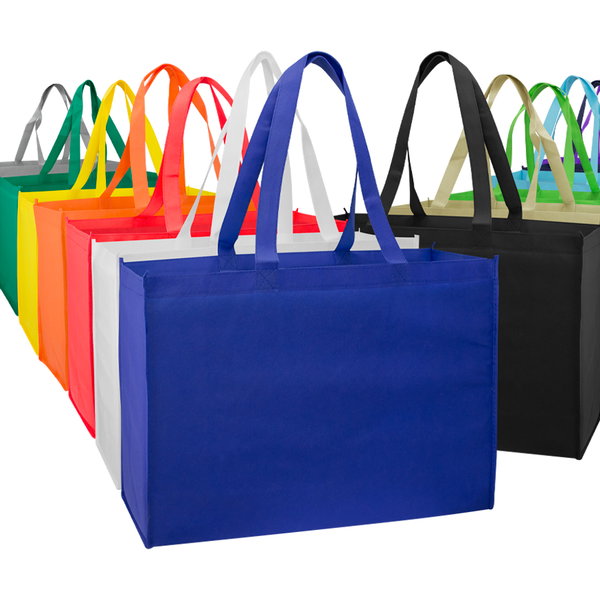 Bolsa Reutilizable Monster tela TNT 100 g/m2 personalizado con logo empresa - Merchandising corporativo Chile