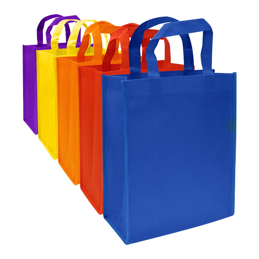 Bolsa Reutilizable Medium TNT 80 g/m2 personalizado con logo empresa - Con Fuelle corporativo Chile