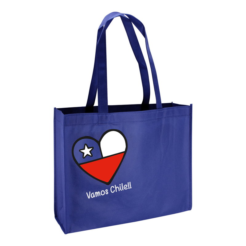Bolsa Tnt Vamos Chile tela TNT plástico Bolsa Tnt Vamos Chile tela TNT plástico