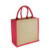 Bolsa Yute Rain Forest yute laminado 30 x 30 x 15