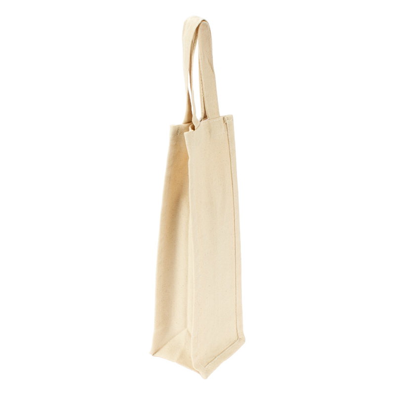 Bolsa Botella Vino 100% Algodón Canvas 10 oz Bolsa Botella Vino 100% Algodón Canvas 10 oz