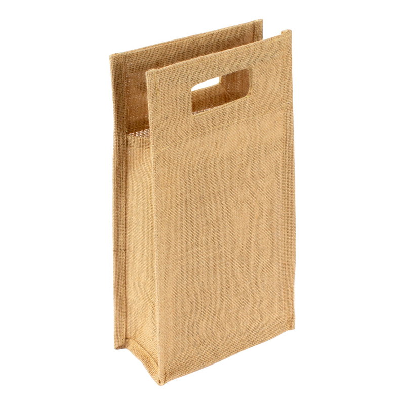 Bolsa De Yute 2 Botellas De Vino yute natural Bolsa De Yute 2 Botellas De Vino yute natural