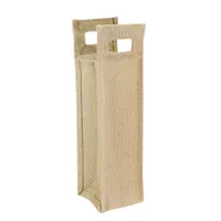 Bolsa De Yute Porta-Botella yute laminado