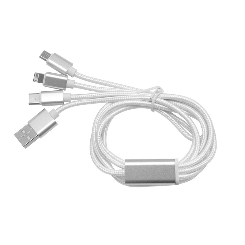 Cable Con Adaptador Madison aluminio y nylon
