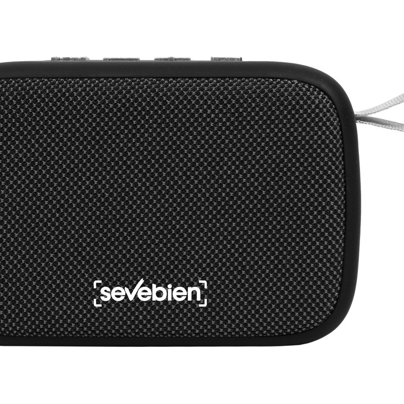 Parlante Bluetooth Clark plástico rígido engomado Parlante Bluetooth Clark plástico rígido engomado