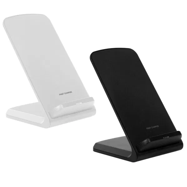 Cargador ¨kingwi¨ 10W plástico rígido personalizado con logo empresa - Cargadores Inalámbricos corporativo Chile