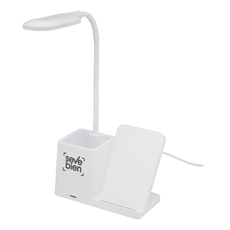 Organizador De Escritorio Con Lámpara Minioffice