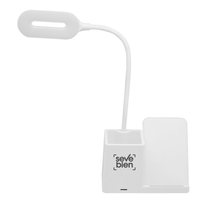Organizador De Escritorio Con Lámpara Minioffice