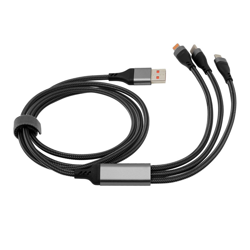 Cable De Carga Rápida Spidy 120 cm trenzado