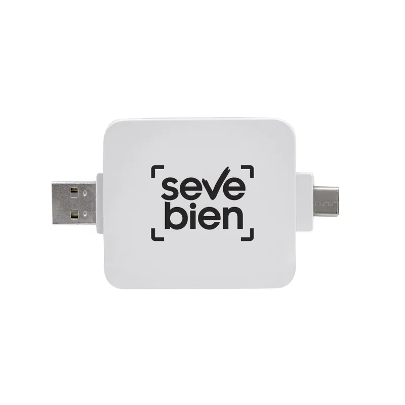 Adaptador Hub Multipuerto Hubert plástico Adaptador Hub Multipuerto Hubert plástico