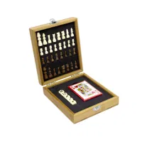 Set De Juegos Pokada bambú, tapa metálica