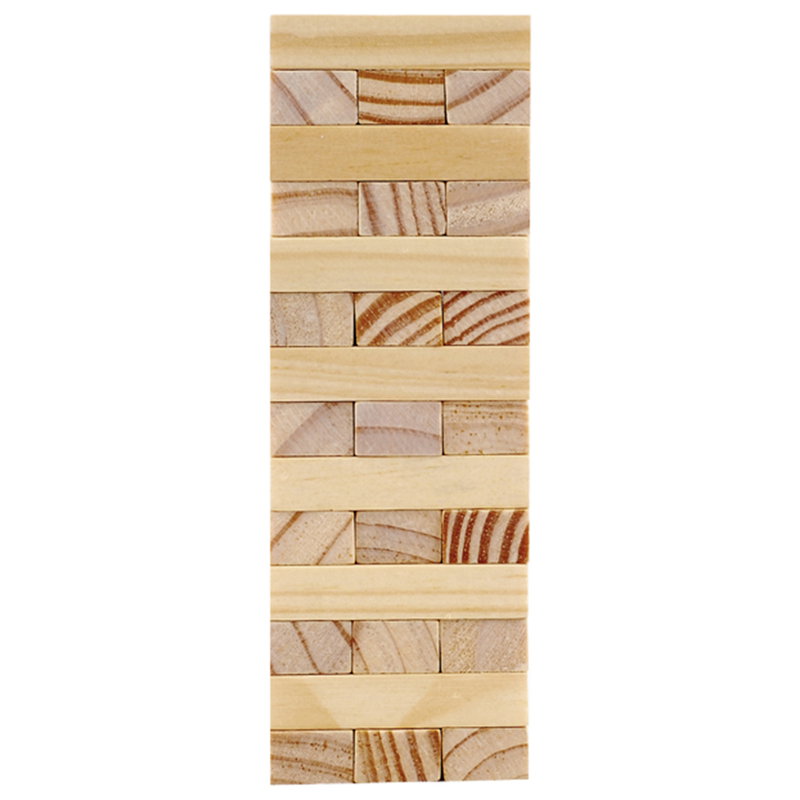 Juego De Habilidad Jenga madera personalizable