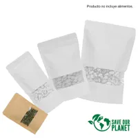 Bolsa Doypack 80 ml papel kraft