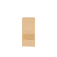 Bolsa Doypack 250ml De Papel Kraft, Para Alimentos