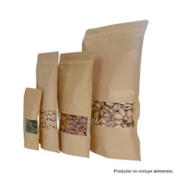 Bolsa Doypack 700 ml papel kraft