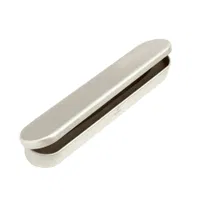 Estuche Metálico Para Bolígrafo metálico, 16 x 3 cm