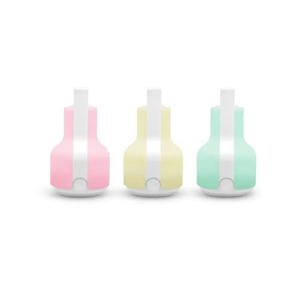 Lampara Lumi plástico, farol o linterna personalizado con logo empresa - Decoración corporativo Chile