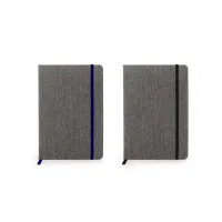 Libreta Urban Notes poliéster con cierre elástico