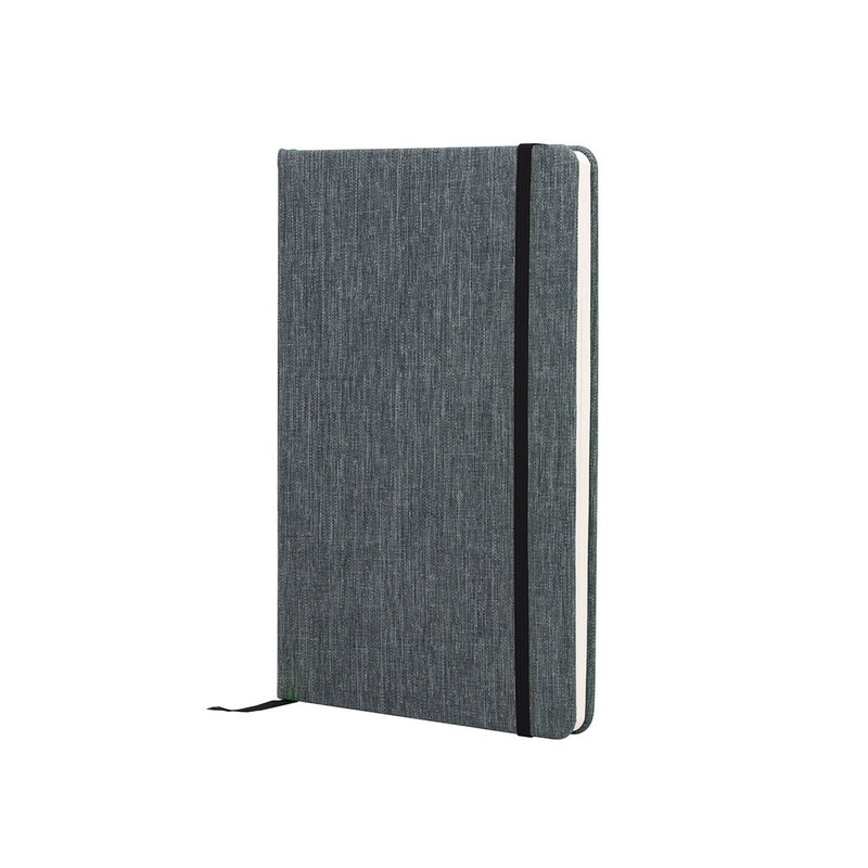 Libreta Urban Notes poliéster con cierre elástico