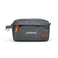 Necessaire U-Kit poliéster y cuero ecológico