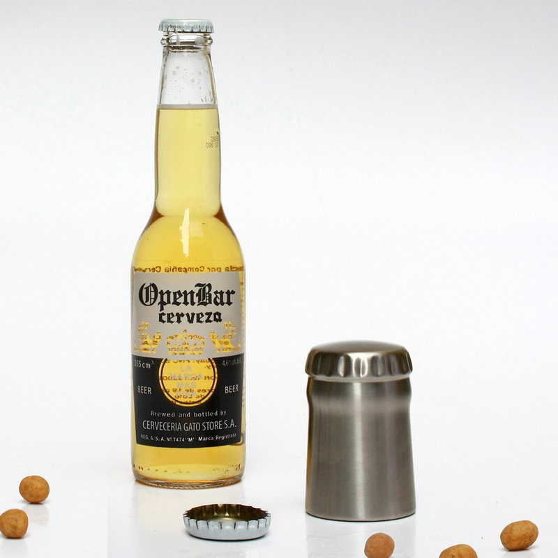 Destapador Open Bar acero inoxidable imán