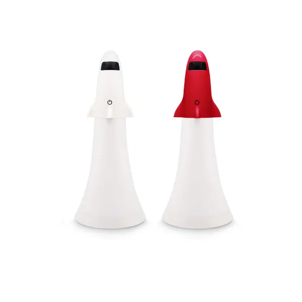 Lámpara Apollo plástico LED personalizado con logo empresa - Merchandising corporativo Chile