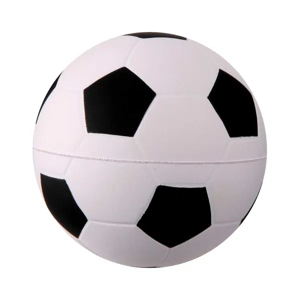 Pelota Anti-Stress Fútbol Ø 6,3 cm personalizado con logo empresa - Antiestrés corporativo Chile
