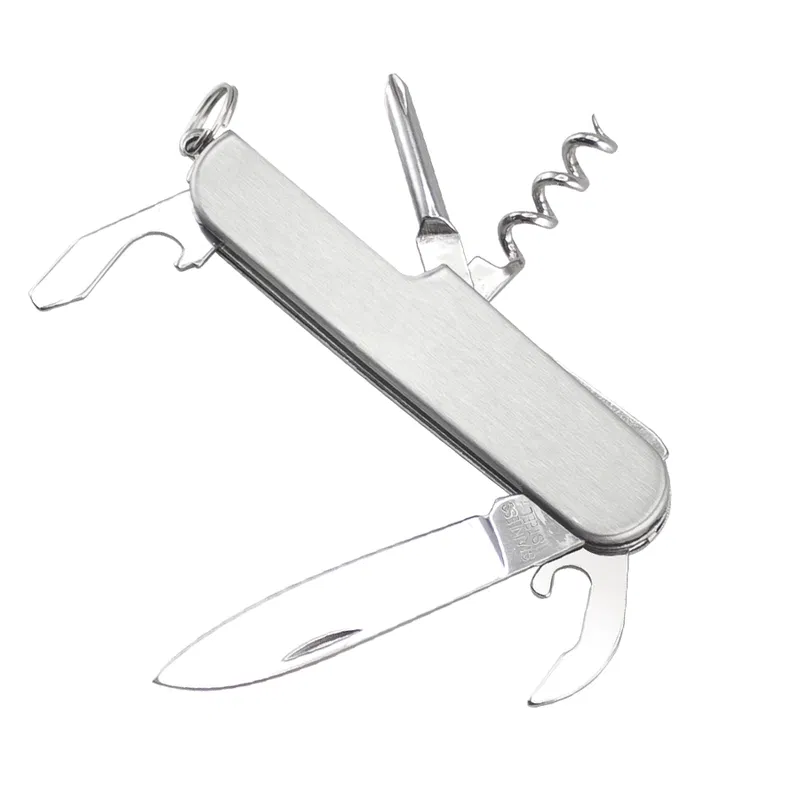 Cortaplumas 5-En-1 acero inoxidable plegable Cortaplumas 5-En-1 acero inoxidable plegable