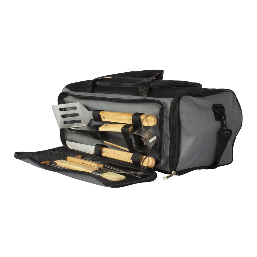 Set Bolso - Cooler - Parrilla - Herram. Set Bolso - Cooler - Parrilla - Herram.