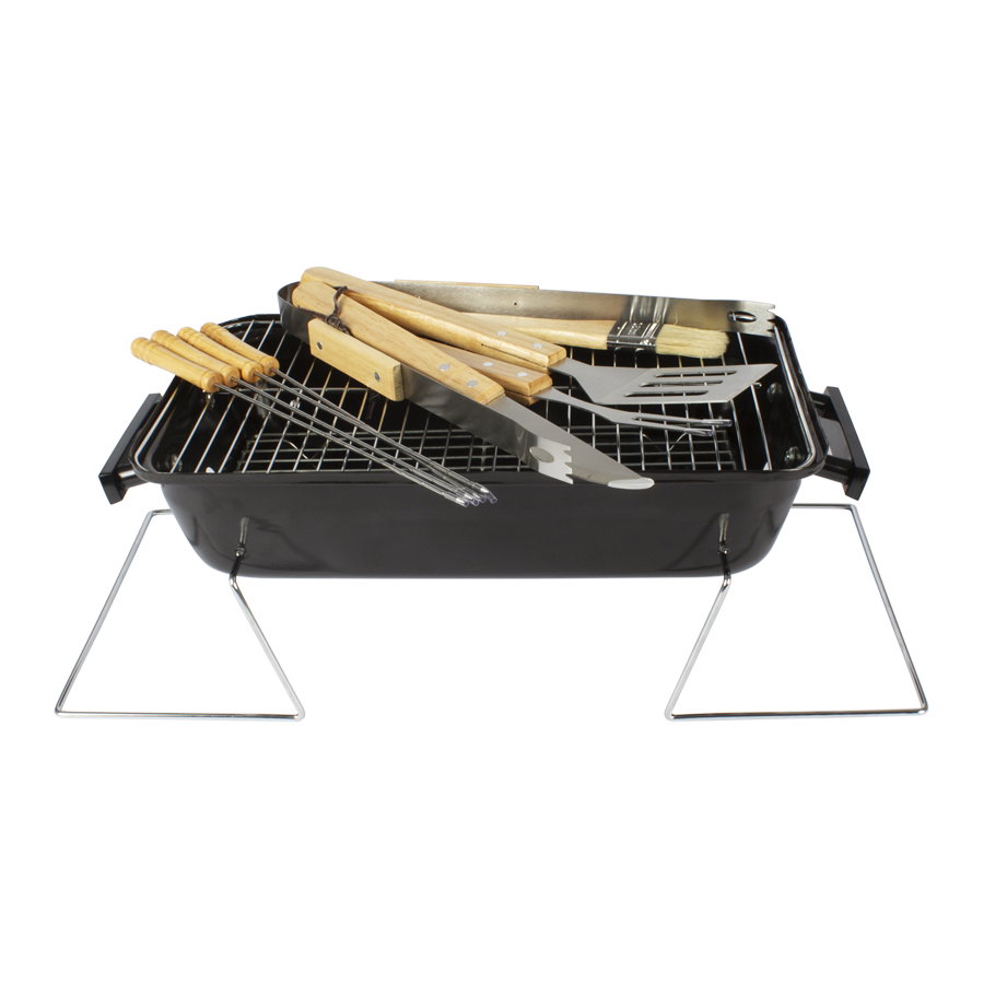 Set Bolso - Cooler - Parrilla - Herram. - imagen 2