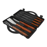 Set Bbq En Maletín Plástico 7 piezas