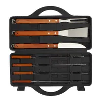 Set Bbq En Maletín Plástico 7 piezas