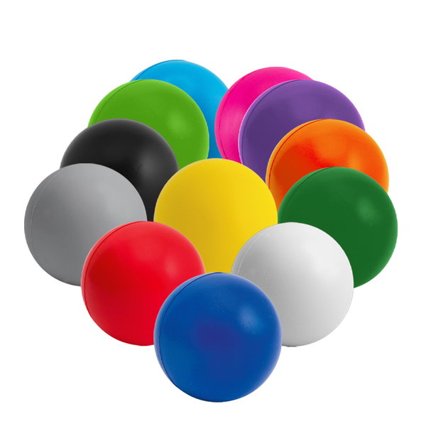 Pelota Anti-Stress Ø 6,3 cm personalizado con logo empresa - Merchandising corporativo Chile