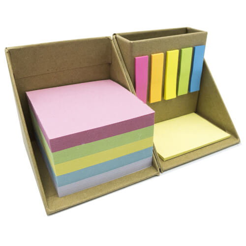 Memo Set Cubo Cartón N4 cartón