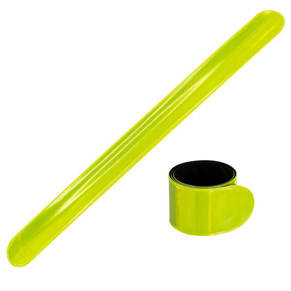 Banda Reflectante Retráctil PVC reflectante 35 x 3 personalizado con logo empresa - Merchandising corporativo Chile