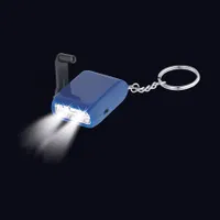 Llavero-Linterna Led Dínamo 2 LEDs plástico