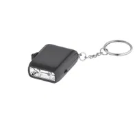 Llavero-Linterna Led Dínamo 2 LEDs plástico